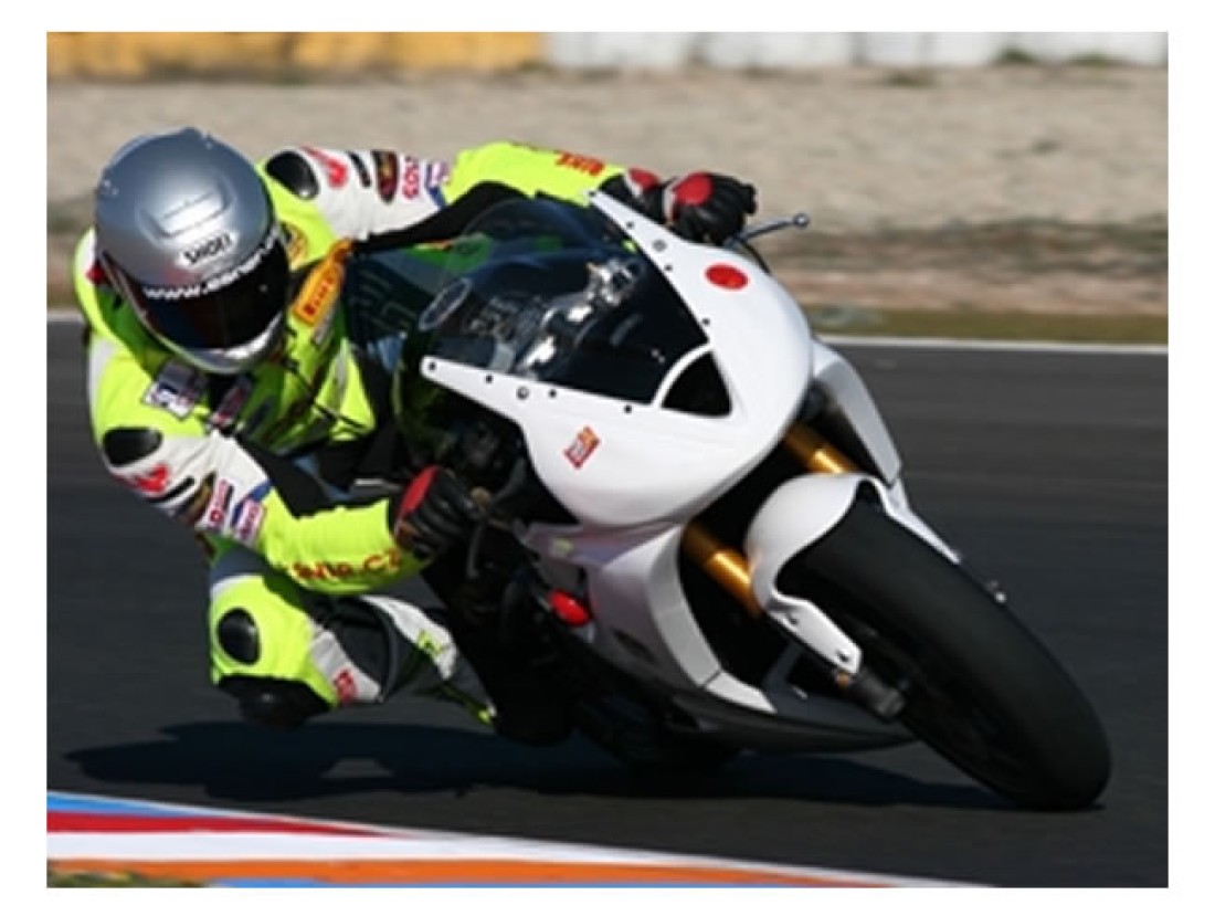 Erste Testfahrt von Rico Penzkofer in Almeria