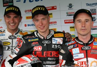 17.5.2008 Oschersleben Sieger Jesco Günter mit Arne Tode und Herbert Kaufman  