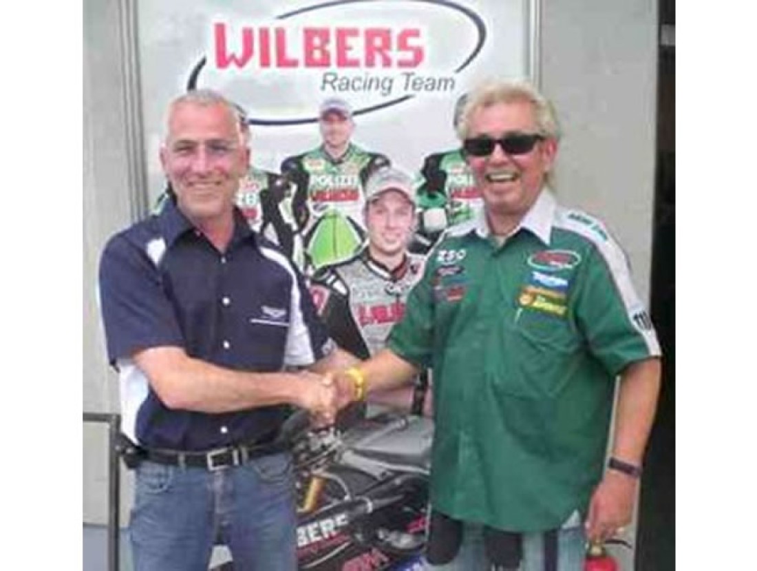 Wilfried Hungenberg ZSO-Group, mit Team-Chef Benny Wilbers die auch im Jahr 2008 in der IDM zusammenarbeiten werden